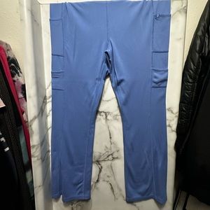 Jaanuu boot cut yoga scrub pants